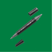 Маркер двусторонний акриловый Fat&Skinny FSTA-11 mid green