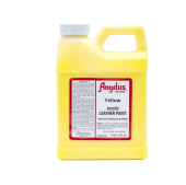Краска для кожи и ткани Angelus Leather Acrylic Paint 075 Yellow, 472 мл