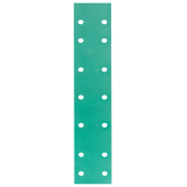 HANKO Шлифовальная полоска Green Film DC341 70x420 мм 14 отв. Р400