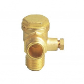 Pegas Обратный клапан для компрессора, резьба наружная F1/2" x F3/8"