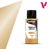 62049 Краска Vallejo Premium Color Gold (Золото), 60 мл