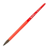 Кисть Roubloff серии Aqua red round №8, соболь микс, круглая, короткая ручка