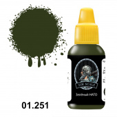 Краска акриловая Jim Scale 01.251 цвет Зеленый НАТО, 18 мл