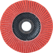 Abraforce Red Круг лепестковый торцевой 125 мм, Р36, прямая форма