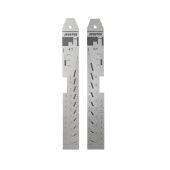 JETA PRO Линейка малярная мерная, алюминий, шкалы 2:1, 4:1