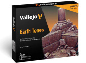 70141 Набор красок Vallejo Model Color Earthtones Set (16 цветов)