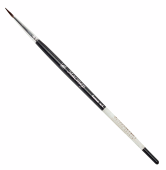 Кисть Альбатрос серии Мастер, из волоса белки, круглая №1, короткая ручка