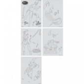 Трафарет Artool PIRATE GIRLIES MINI SERIES (FH PG MS)