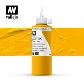 Краска Vallejo Acrylic Studio #60 Cadmium Yellow (Кадмий желтый светлый), 200 мл