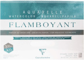 Clairefontaine Блок бумаги для акварели Flamboyant 36х51 см, 20 л, 300 г