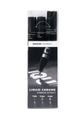 Набор маркеров Molotow Liquid Chrome, 3 шт. (1 мм, 2 мм, 4 мм)