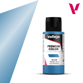 62046 Краска Vallejo Premium Airbrush Color Metallic Blue (Синий Металлик), 60 мл
