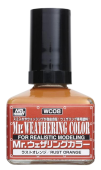 Mr. Hobby Краска 40 мл Mr. Weathering COLOR WC08 RUST ORANGE