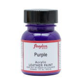 Краска для кожи и ткани Angelus Leather Acrylic Paint 047 Purple, 29,5 мл