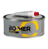 BOOMER 1020 ALU Шпатлевка полиэфирная с алюминиевым наполнителем, 0,5 + 0,015 кг