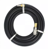 Schtaer SCH-7501-10F Армированный воздушный шланг из высокопрочной резины 8 x 15 мм, 10 м, с фитингами