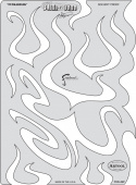 Трафарет Artool FLAME OFTRAMA FUNKADELIK (FOR 4SP)