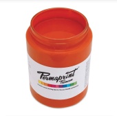 Краска акриловая Permaprint Premium для шелкографической печати 300 мл, цвет оранжевый