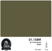 Краска акриловая Jim Scale 01.158M цвет ХС-5146 (Хаки), 10 мл