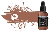 Краска Pacific88 ART501 Кирпичная красноватая (Brick reddish) Art Color, 18 мл