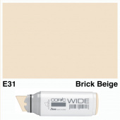 Маркер COPIC Wide E31 Brick Beige