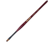 Кисть Roubloff серии 05RB STANDARD №5 синтетика, имитация колонка, наклонная, фигурная ручка