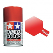Краска Tamiya TS-18 Metallic Red (Красный металлик) 100 мл