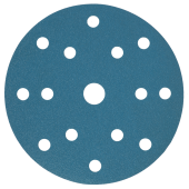 HANKO Диск шлифовальный Blue Film BF353, 150 мм, 15 отв.