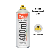 Belazo Лак аэрозольный глянцевый, 400 мл
