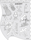 Трафарет Artool ALOHA SPIRIT STENCIL (FH TM 6)