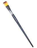 Кисть Альбатрос серии Профи, синтетика, плоская №18