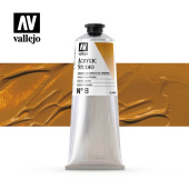 Краска Vallejo Acrylic Studio #8 Yellow Iron Oxide (Желтый оксид железа), 125 мл