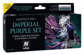 74104 Набор красок Vallejo Fantasy Pro Imperial Purple Set (8 цветов)