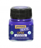 Нерастекающаяся краска по темным тканям C.Kreul Javana Tex Opak фиолетовая 20 мл