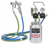 SATA 187740 Напорный бачок 2 л с двойным регулятором давления