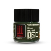 128 Краска серии НК – цвет черно-оливковый RAL 6015, 10 мл