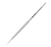 Кисть Roubloff серии Aqua white round №5, белоснежная синтетика, круглая, короткая ручка