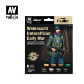70246 Набор красок Vallejo Wehrmacht Unteroffizier Early War (8 цветов)