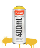 Краска аэрозольная Belazo Art Spray Full Yellow, 400 мл