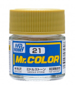 Mr. Hobby Краска 10 мл C21 MIDDLE STONE