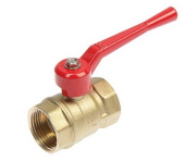 Pegas Краник шаровой латунный, резьба внутренняя 3/8"