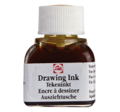 Чернила чертежно-рисовальные Royal Talens №411, цвет сиена жженая, 11 мл