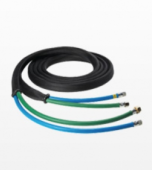 SATA 77859 Набор шлангов (2 шт.) для водорастворимых красок, 9 х 9 мм, длиной 15 м