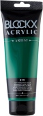 Зеленый прочный темный, краска акриловая Blockx Artist, 250 мл