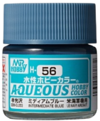 Mr. Hobby Краска 10 мл H56 INTERMEDIATE BLUE
