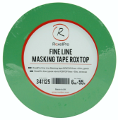 RoxelPro 341125 Контурная лента ROXTOP зеленая 6 мм х 55 м