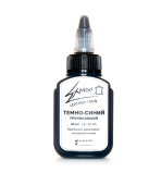 Краска Exmix проникающая темно-синяя (для кожи), 45 мл