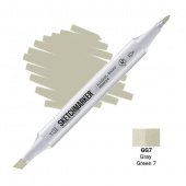 Маркер SKETCHMARKER GG7 Gray Green 7 (Серо-зеленый 7)