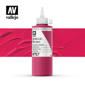 Краска Vallejo Acrylic Studio #57 Rose Red Azo (Розово-красный), 200 мл
