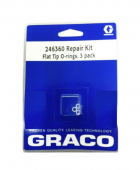 Graco 246360 Уплотнительное кольцо для плоского сопла распылителя Fusion AP (3 шт.)